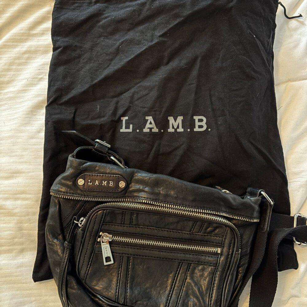 L.A.M.B Leather Crossbody Bag - Picture 12 of 12